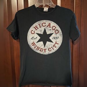 Chicago t shirt size small black